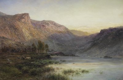 Glen Sheil Der Adlerfelsen von Alfred de Breanski